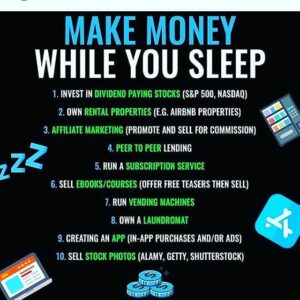 Read more about the article If You Don’t Make Money in Your Sleep You Will Never Be Rich!